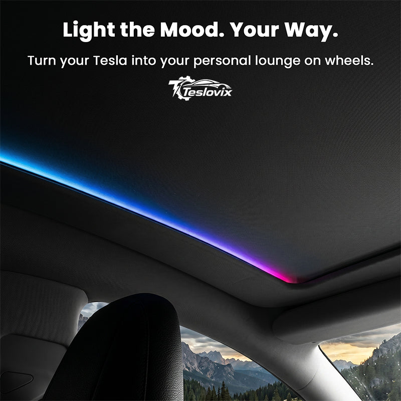 Single-Opening Smart Electric Sunshade for Model Y/Y Juniper | Teslovi ...